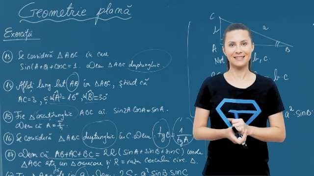 Geometrie plană - Exerciții - partea 3