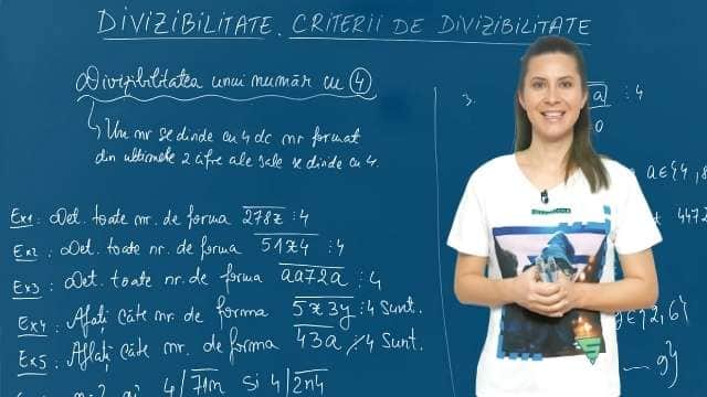 Criterii de divizibilitate cu 4