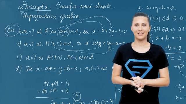 Punctul de intersecție a doua drepte - P2