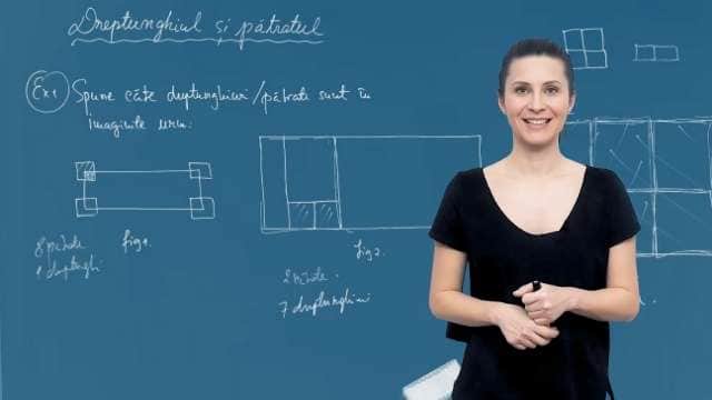 Dreptunghiul si patratul