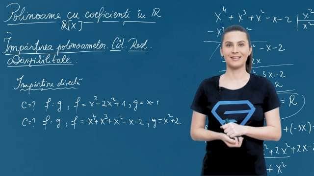 Împărțirea polinoamelor - Împărțirea directă - Teorema împărțirii cu rest