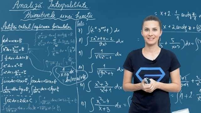 Primitivele unei functii - Artificii calcul / aplicarea formulelor - P2