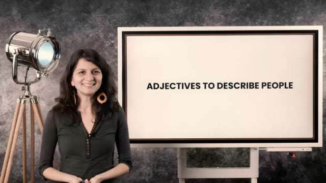 Adjectives to describe people