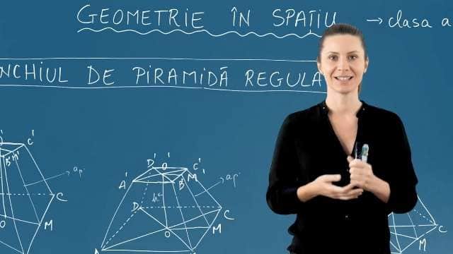 Trunchiul de piramidă regulată