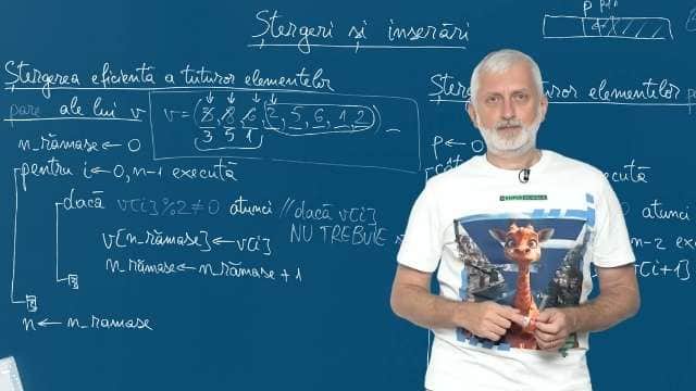 Ștergeri și inserări (1)