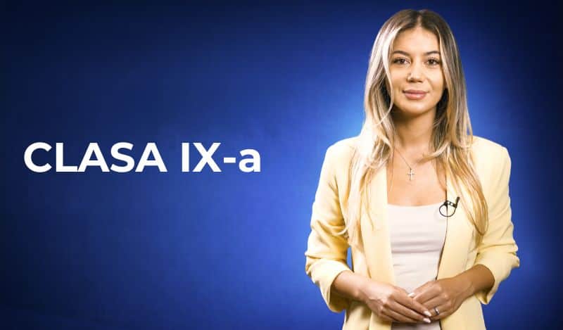 Română - Clasa IX-a