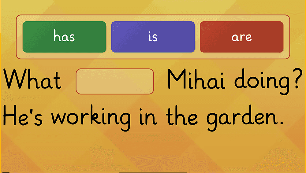 GAME - Present continuous - P2