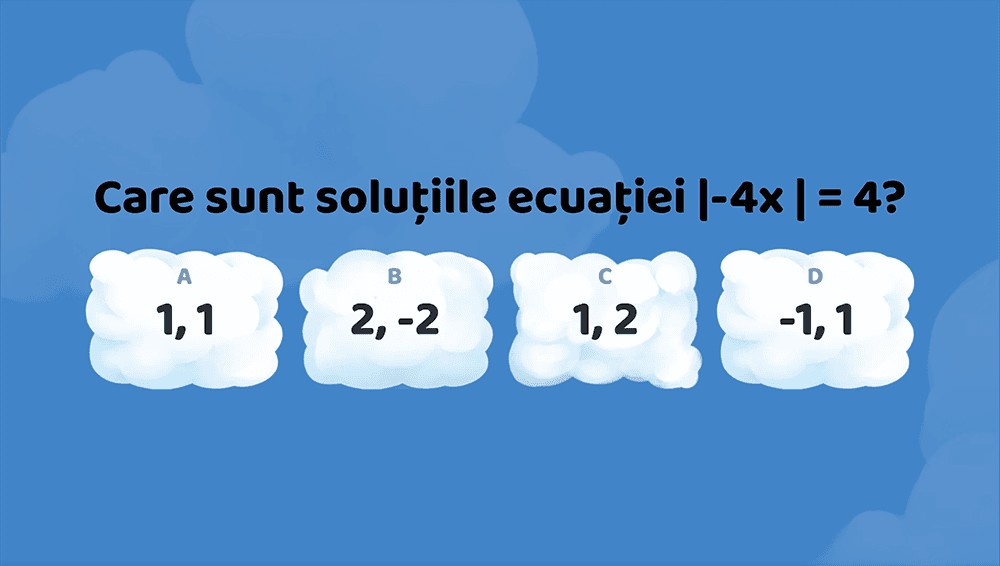 JOC - Ecuații cu module