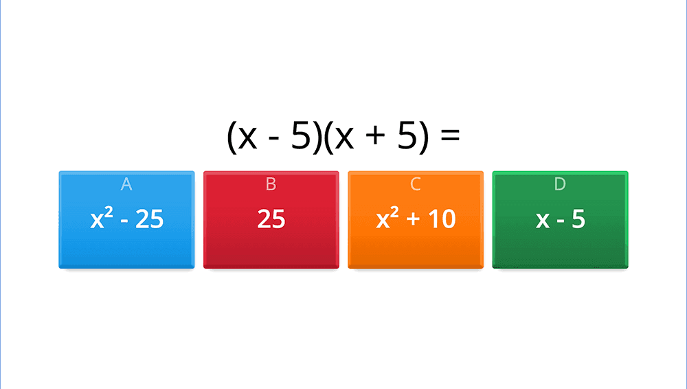 JOC - Formule de calcul prescurtat